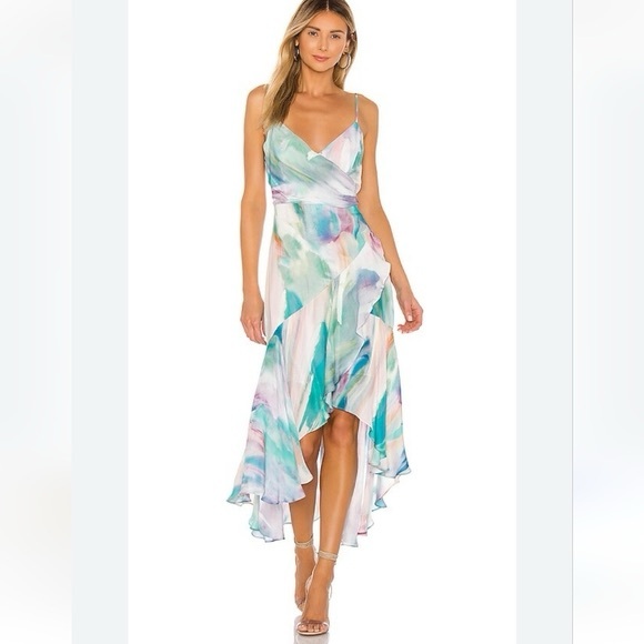 PARKER Pastel Swirl Denver Dress - Picture 1 of 8